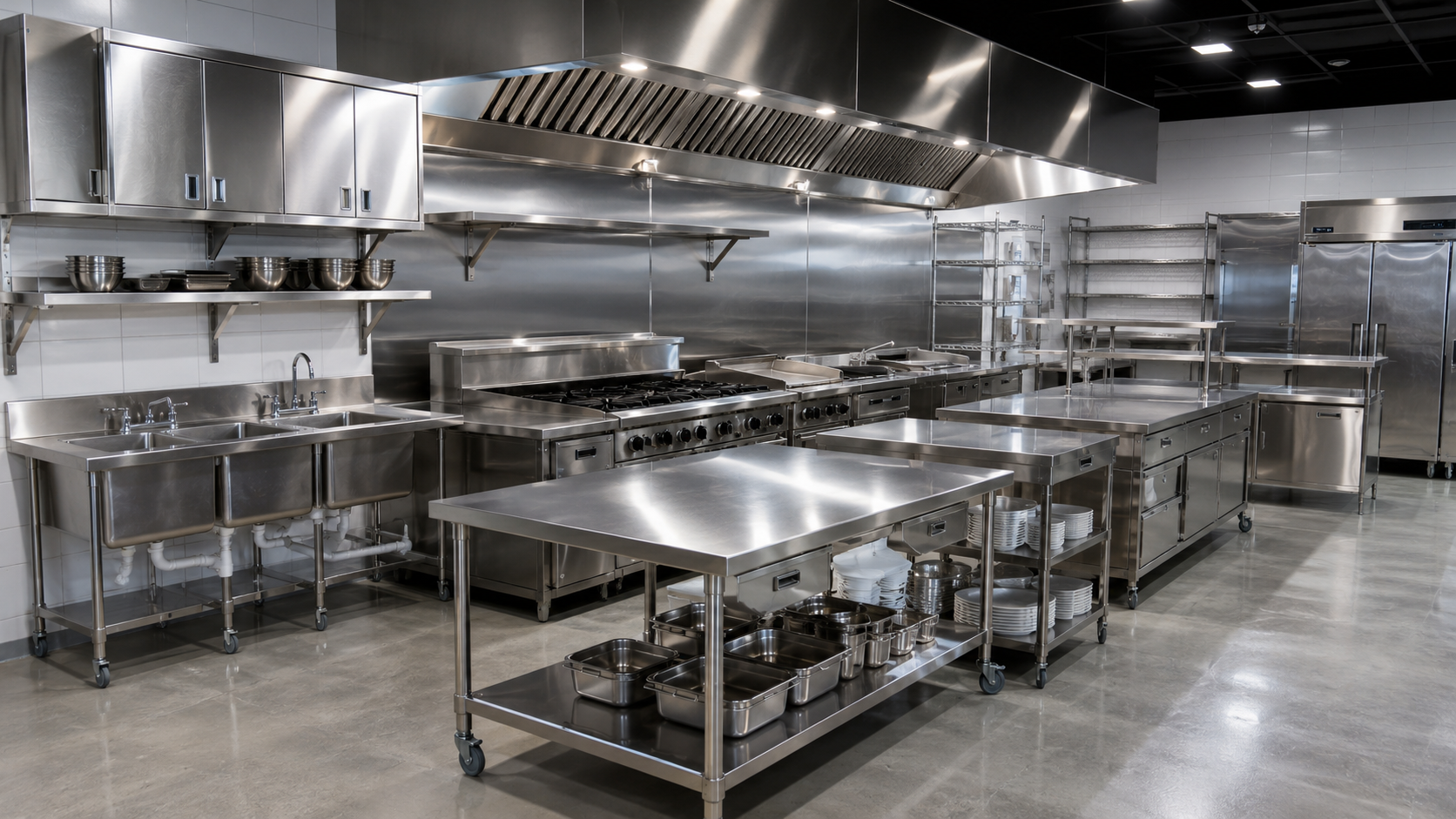 Industrial Creativity Co. stainless steel commercial kitchen equipment